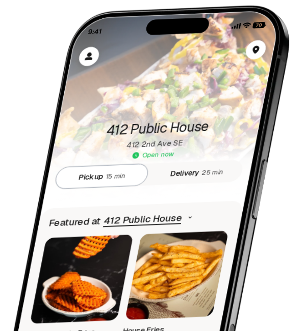 412 Public House app preview