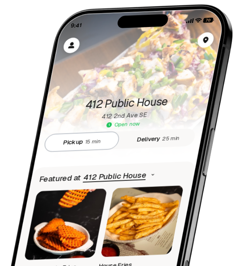 412 Public House app preview