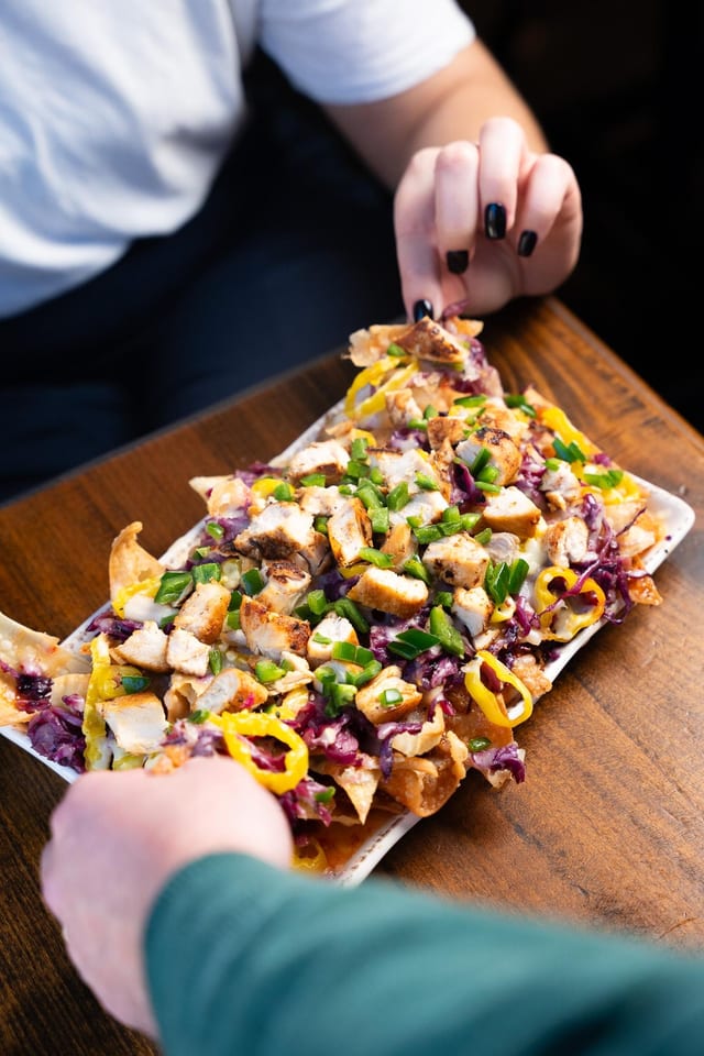 Wonton Nachos.
