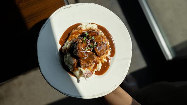 Beef Marsala.