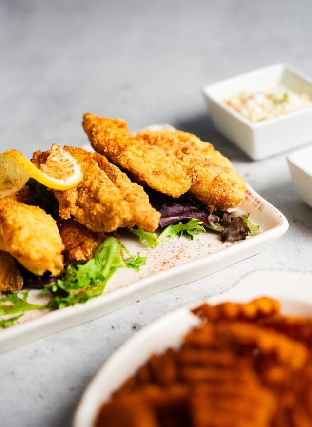 Catfish plate.