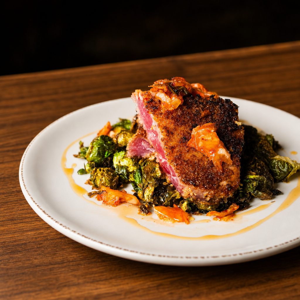 Crusted Ahi Tuna.