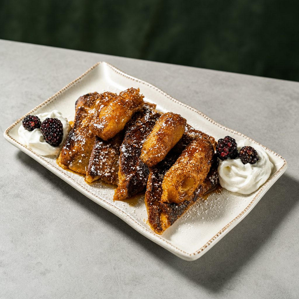 Bananas Foster French Toast.