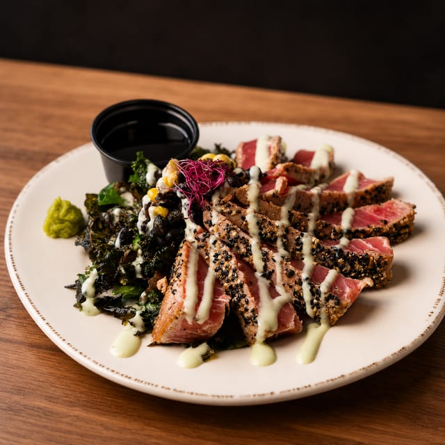 Seared Ahi Tuna.