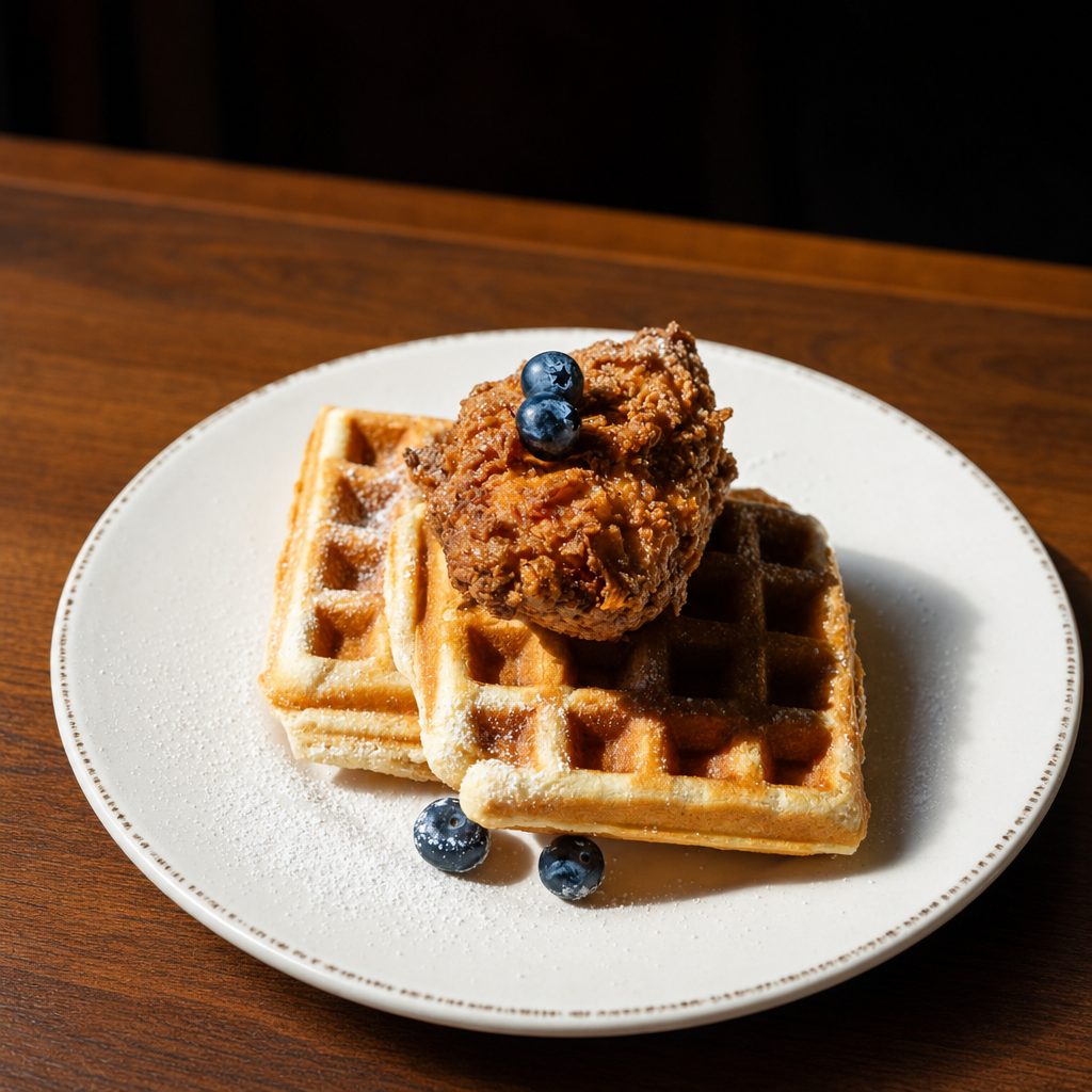 Chicken & Waffles.