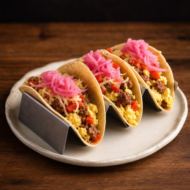 Breakfast Tacos.