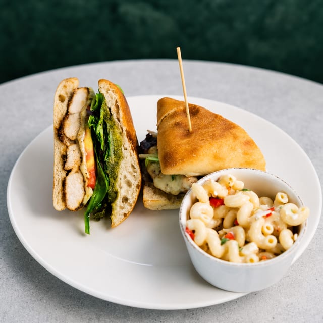 Chicken Pesto.