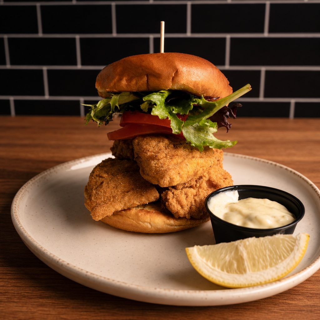 Catfish Sandwich.