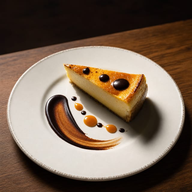 Creme Brûlée Cheesecake.