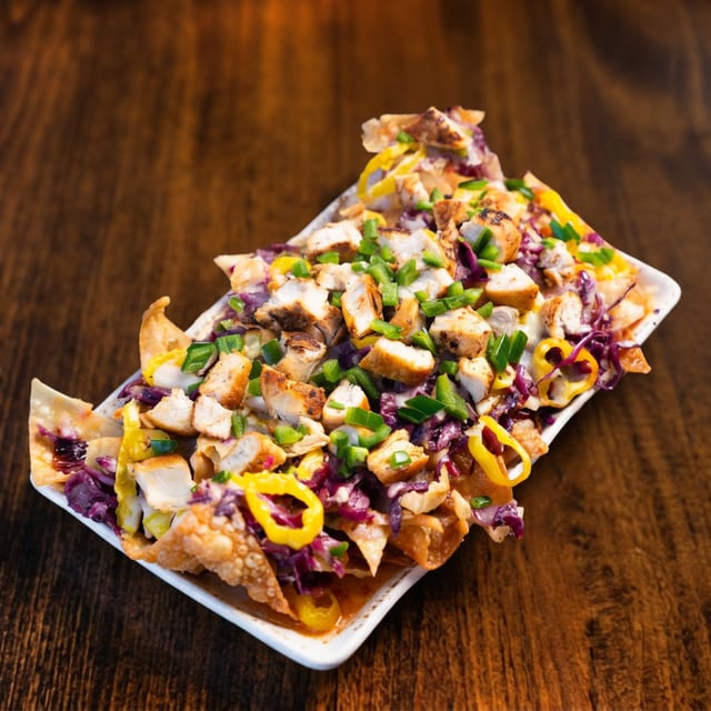 Wonton Nachos.