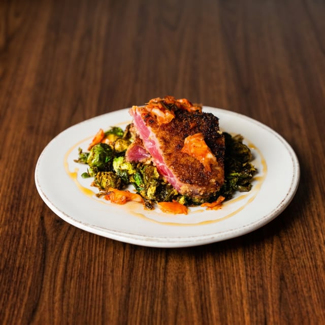 Crusted Ahi Tuna.