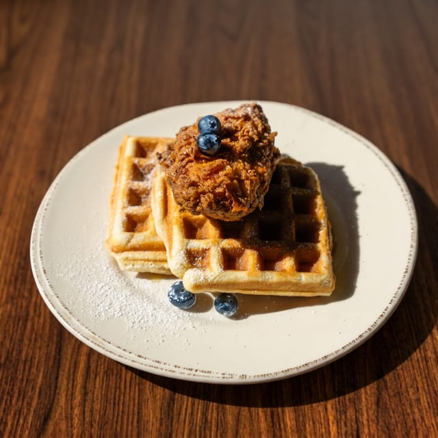 Chicken & Waffles.