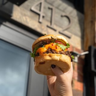 Smoked Gouda Burger